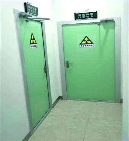 济南厂家定制防 辐射铅门 CT室铅门 放射科射线防护施工